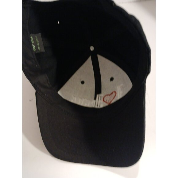 I Love Jesus Black Cap Multicolor One Size Adjustable Embroidered Cap USA H6 - Picture 8 of 8